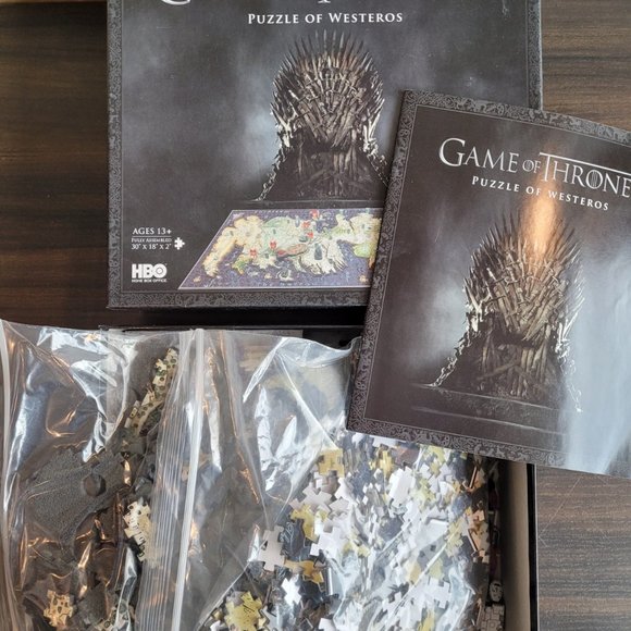 Game of Thrones Puzzle of Westeros - Picture 3 of 3